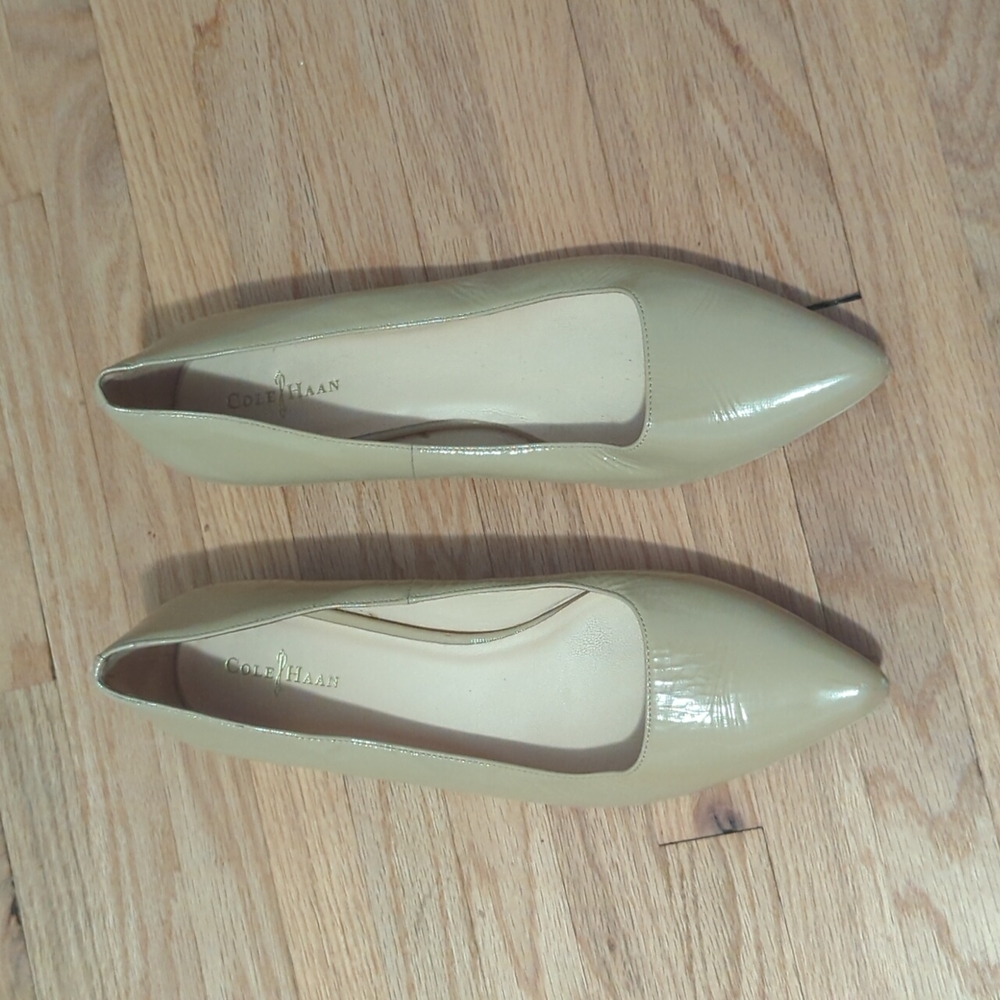 Nude Cole Haan flats